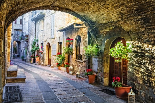 Fine settimana in Umbria: Spello - La Scarzuola